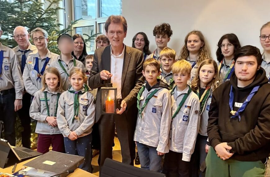 Friedenslicht 2025 – Ein Funke Mut